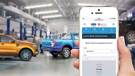 Click & Book: Online Ford Car Service Booking .